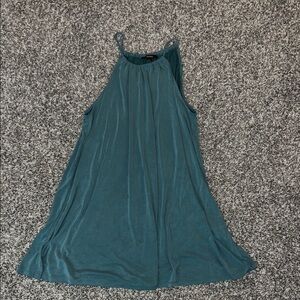 Forever 21 Teal Green Sleeveless Dress